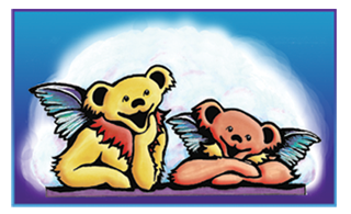 Grateful Dead Dancing Bear Sticker